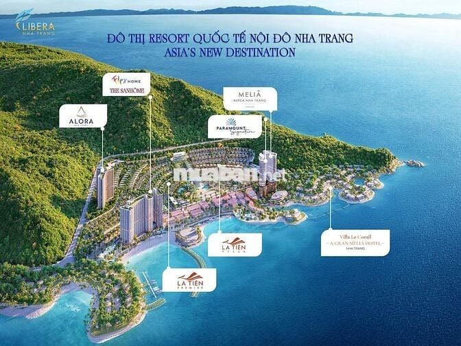 Căn hộ Biển Alora Nha Trang giá chỉ 2.19 tỷ- full nội thất cao cấp