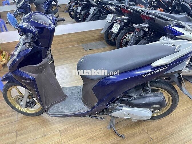 Honda Vision 2017 xanh đen BSTP