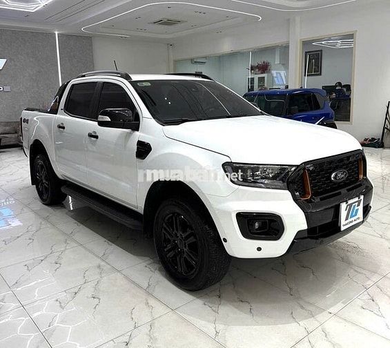 Ford Ranger Wildtrak 2021 Bi Turbo 4X4 AT Trắng