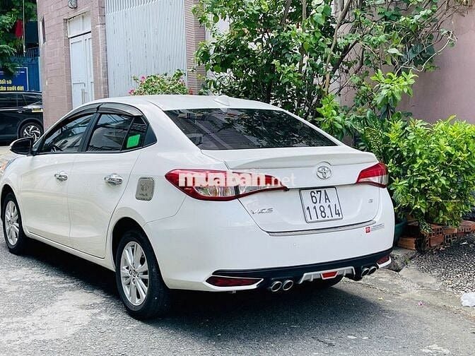 Vios G 2019 Số tự động Trắng như mới full hãng