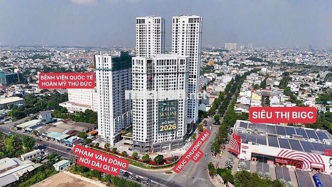 Green Skyline | Căn hộ gần Phạm Văn Đồng - Xem nhà mẫu & bảng giá