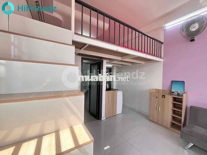 Cho thuê căn hộ Duplex Ban công Q4 gần ĐH Luật, ĐH Nguyễn Tất Thành