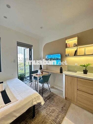 CHO THUÊ CĂN STUDIO FULL NT - BAN CÔNG NGAY VAA, VHU,GREENWICH..