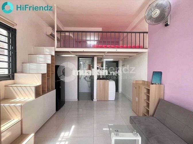 Cho thuê căn hộ Duplex Ban công Q4 gần ĐH Luật, ĐH Nguyễn Tất Thành