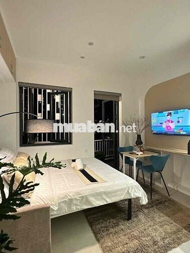 CHO THUÊ CĂN STUDIO FULL NT - BAN CÔNG NGAY VAA, VHU,GREENWICH..