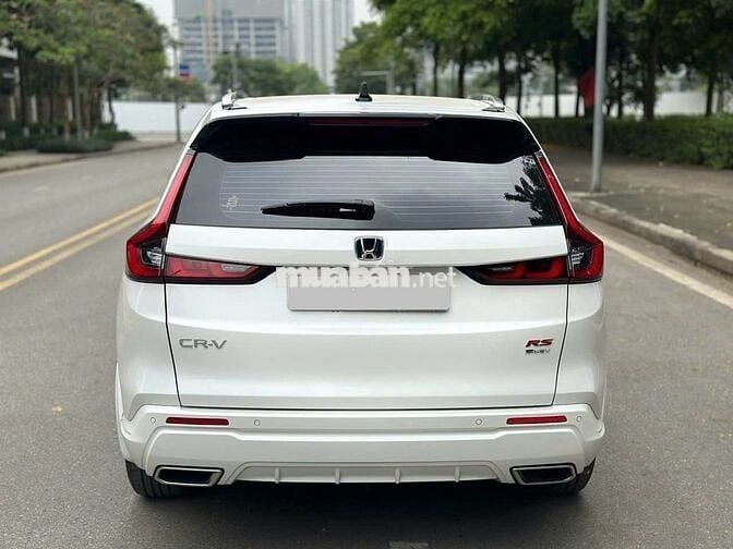 Honda CRV HEV 2023 Trắng Hybrid 34000 km