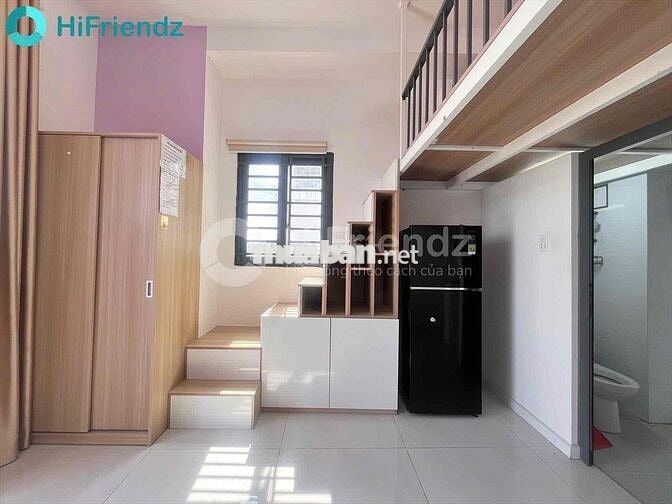 Cho thuê căn hộ Duplex Ban công Q4 gần ĐH Luật, ĐH Nguyễn Tất Thành