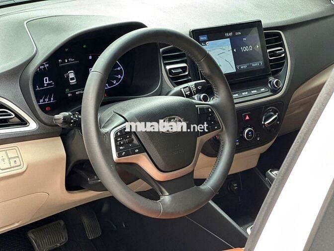 Hyundai Accent AT 2024 Trắng Ghế da