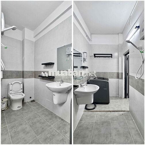 Căn hộ full nội thất 2PN quận 3 - PN có ban côngmáy giặt riêng