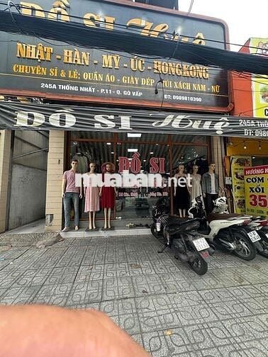MẶT BẰNG KINH DOANH 1 TRỆT 1 LẦU HƠN 200m2 Ở MẶT TIỀN GÒ VẤP - GIÁ 3x