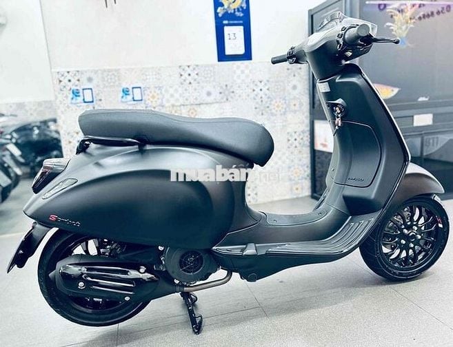Piaggio Sprint 150 2024 Đen nhám
