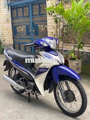 SYM Elegant 50 Xanh trắng 50cc chính chủ ký giấy