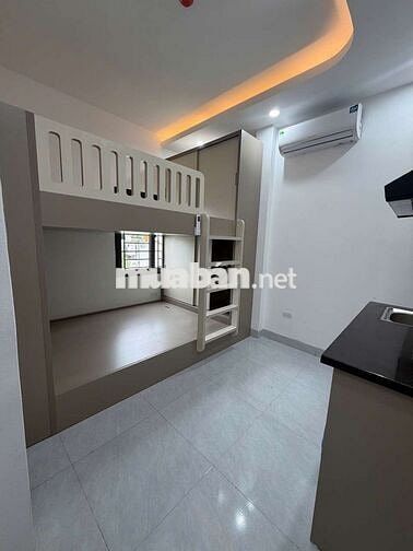 Khai trương CCMN 25m2 Giường tầng. full đồ, máy giặt riêng gần BKX
