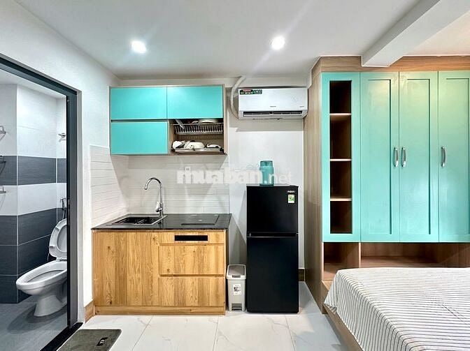 STUDIO CÓ MÁY GIẶT RIÊNG – NỘI THẤT CAO CẤP NGAY DƯƠNG QUẢNG HÀM