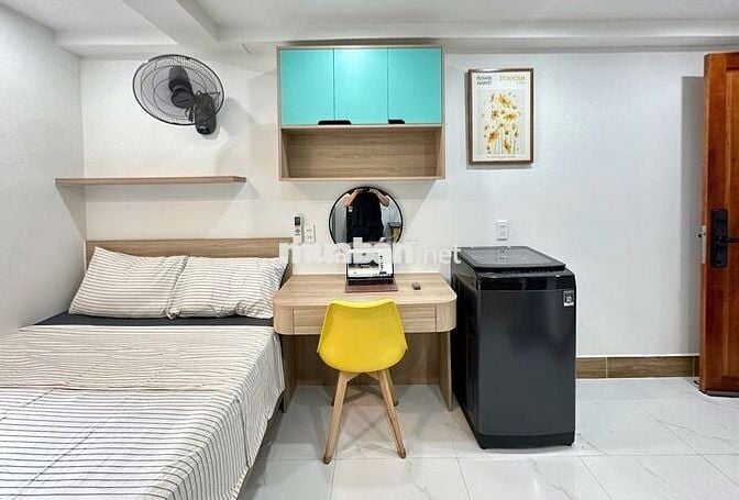 STUDIO CÓ MÁY GIẶT RIÊNG – NỘI THẤT CAO CẤP NGAY DƯƠNG QUẢNG HÀM