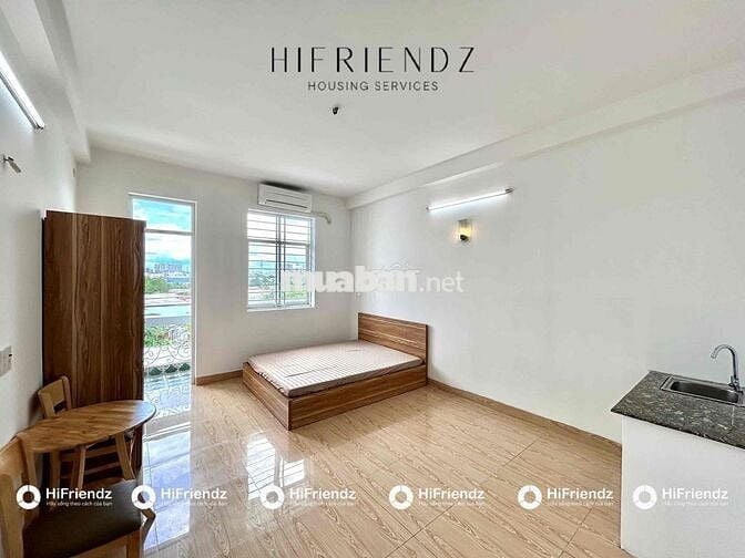 STUDIO BAN CÔNG THOÁNG MÁT RỘNG RÃI FULL NỘI THẤT TẠI QUẬN 6