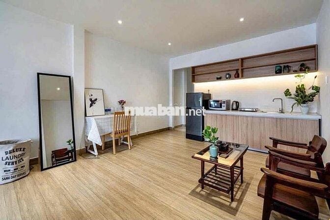CĂN HỘ 1PN BANCOL 40m2 Đ.HỒNG HÀ NGAY CV GIA ĐỊNH FULL NỘI THẤT SẴN