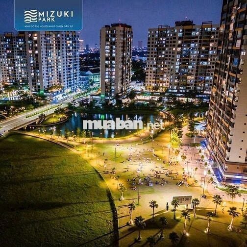 Cho Thuê Mizuki Park MP678, 2PN View Thoáng. 11,5 Triệu, ở ngay