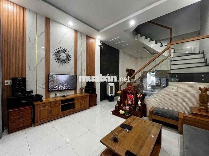🔥 NHÀ 3 TẦNG 2 MẶT TIỀN HẺM 8M - CƯ XÁ XI MĂNG HÀ TIÊN