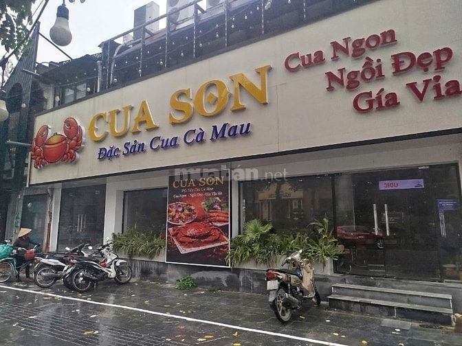 Cho thuê nhà MBKD số 12 Huỳnh Thúc Kháng DT: 250m2 x 2 tầng, MT 10m