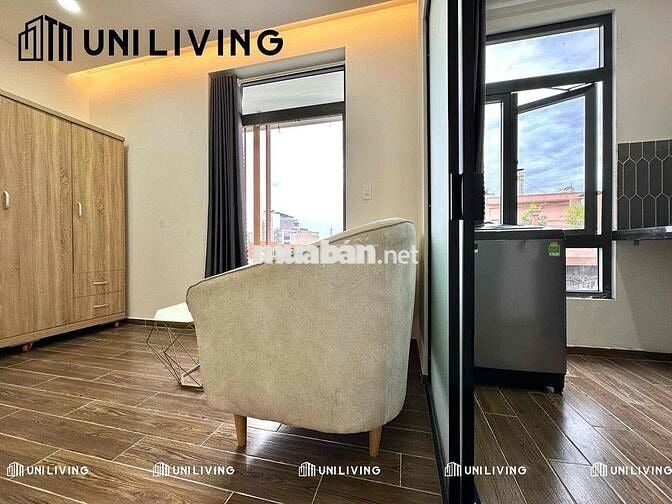 CHO THUÊ CĂN HỘ 1 PHÒNG NGỦ BAN CÔNG NGAY ĐH VLU, TIỆN ĐI SÂN BAY