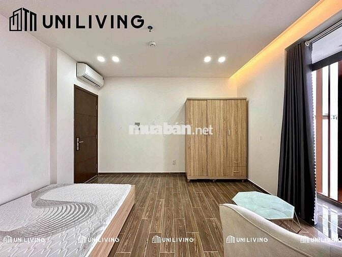CHO THUÊ CĂN HỘ 1 PHÒNG NGỦ BAN CÔNG NGAY ĐH VLU, TIỆN ĐI SÂN BAY