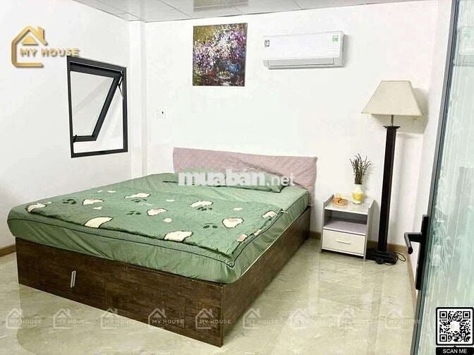cho thuê nhà gác lững. nguyễn đức thuận. full nội thất. 20 triệu.