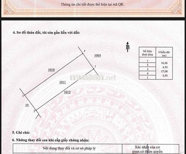 980Tr/Nền mặt tiền đường Hoàng Minh Chánh đối diện trường học Hoá An2