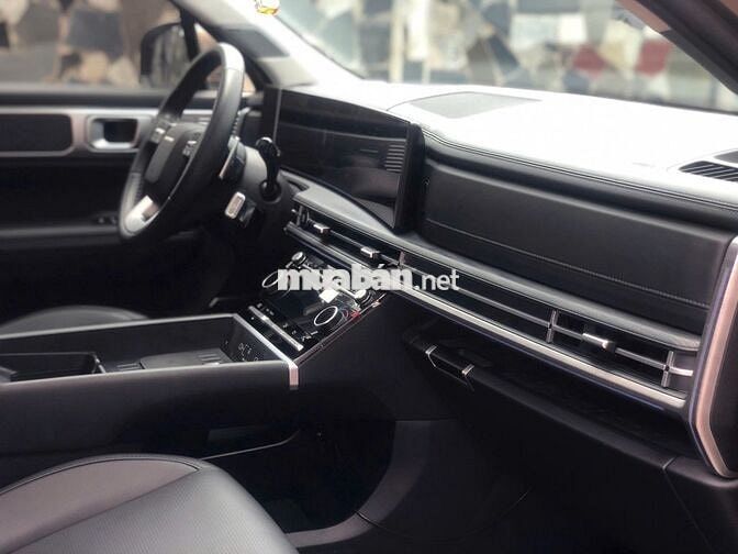 Hyundai Santafe Prestige 2024 Nâu 100%