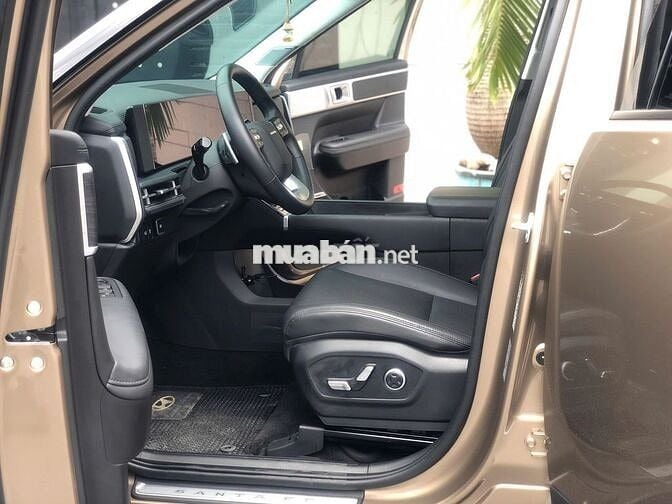 Hyundai Santafe Prestige 2024 Nâu 100%