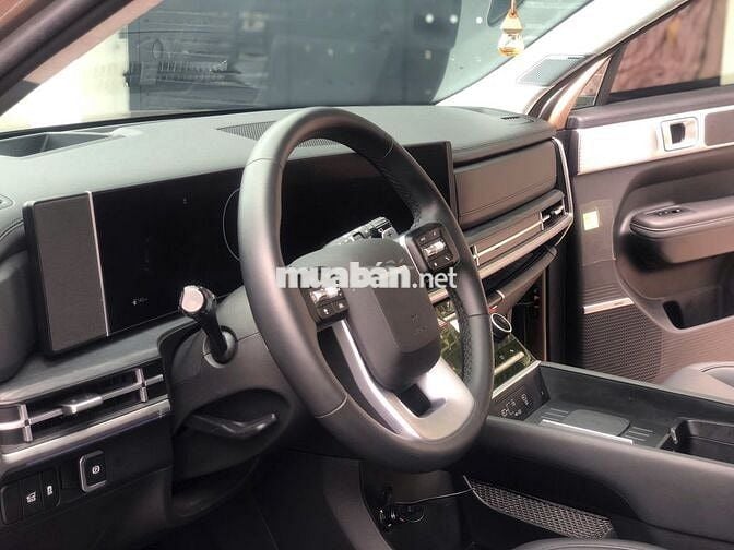 Hyundai Santafe Prestige 2024 Nâu 100%