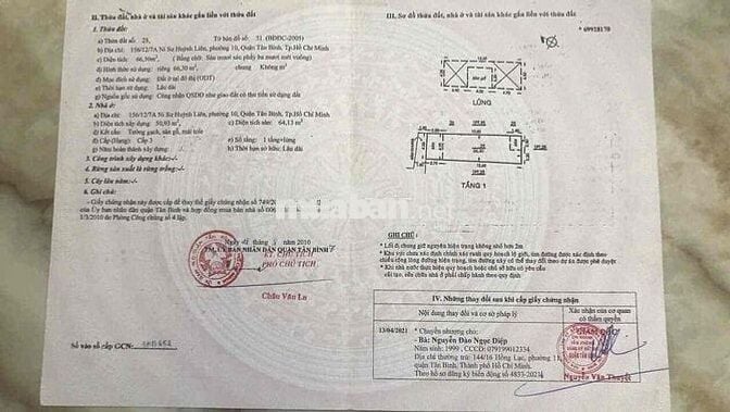 4.5x16m Ni Sư Huỳnh Liên - Đặng Minh Trứ P10 Tân Bình