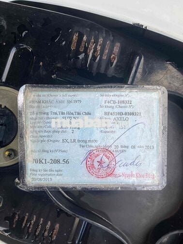 Suzuki Axelo Xanh 654658 km