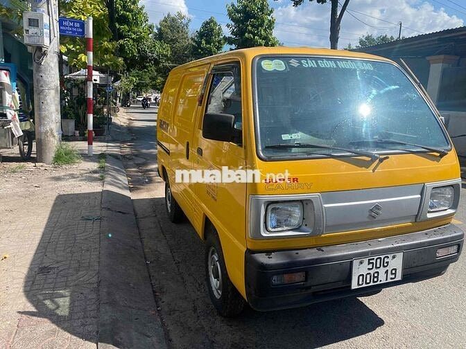 Suzuki Van 2 chỗ 2021 Vàng 23000 km tải 580kg