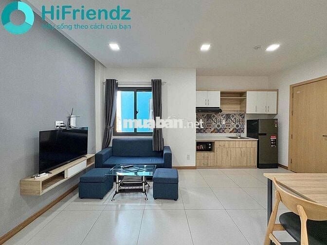 TRỐNG LẠI CĂN HỘ 1PN/2PN NGAY NGÃ TƯ HÀNG XANH, ĐẦY ĐỦ NT CHỈ TỪ 10TR