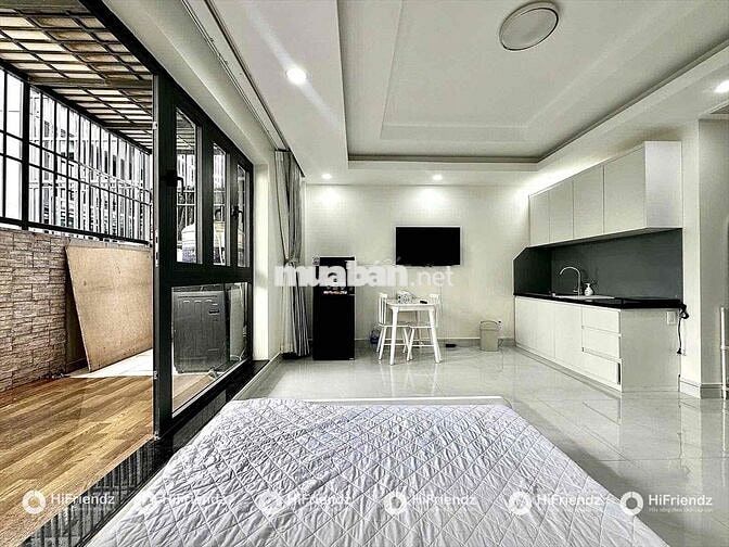 Studio 35m² Rộng Rãi – Gần HUTECH, UEF, Hàng Xanh – Giá 3.9 Triệu