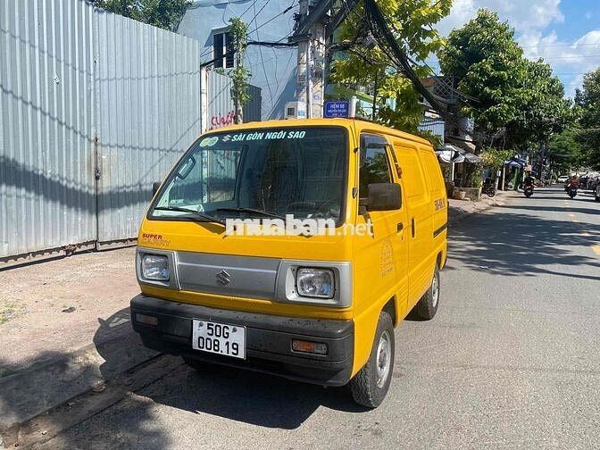 Suzuki Van 2 chỗ 2021 Vàng 23000 km tải 580kg