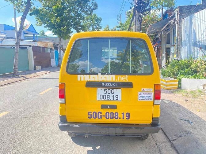 Suzuki Van 2 chỗ 2021 Vàng 23000 km tải 580kg
