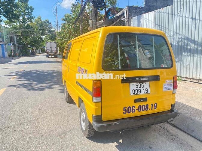 Suzuki Van 2 chỗ 2021 Vàng 23000 km tải 580kg