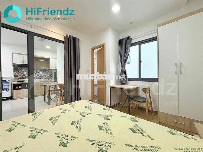 TRỐNG LẠI CĂN HỘ 1PN/2PN NGAY NGÃ TƯ HÀNG XANH, ĐẦY ĐỦ NT CHỈ TỪ 10TR