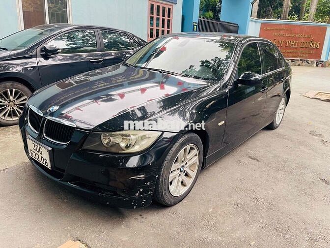 BMW 320i 2008 Đen 5 chỗ