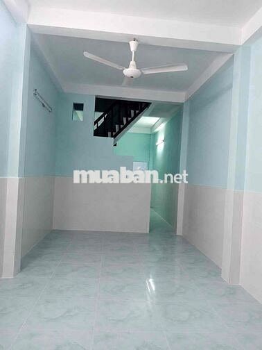 Cho Thuê nhà mới xây 4*16,hẻm thông 6m Phan Huy Ích