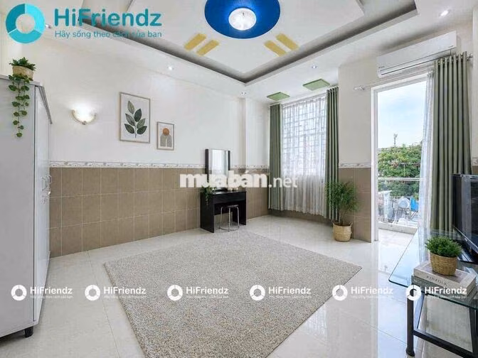 studio bancol gần cầu thị nghè Q1 nội thất sẵn thoáng mát