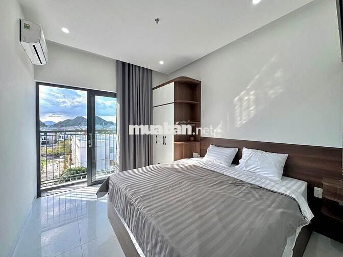 Cho thuê căn hộ 1 phòng ngủ đầy đủ nội thất gần bãi tắm Tân Trà