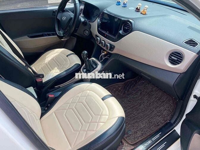 Hyundai i10 2017 1.2MT Base Trắng