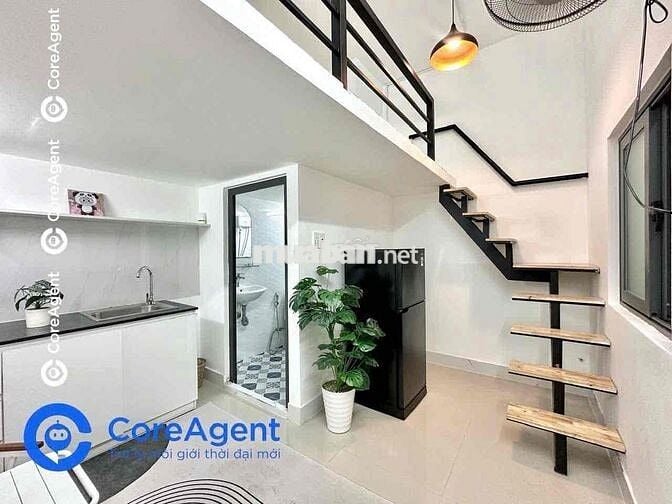 CHO THUÊ PHÒNG GÁC SẴN MÁY LẠNH - CÓ BÃI XE RỘNG VÀ THANG MÁY