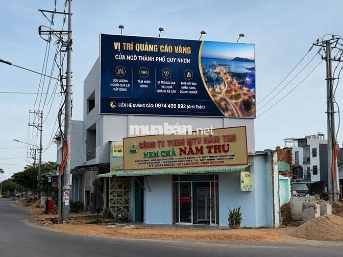 Mũi tàu ngã 3 ông Thọ - cho thuê vị trí gắn biển quảng cáo