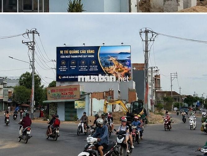 Mũi tàu ngã 3 ông Thọ - cho thuê vị trí gắn biển quảng cáo