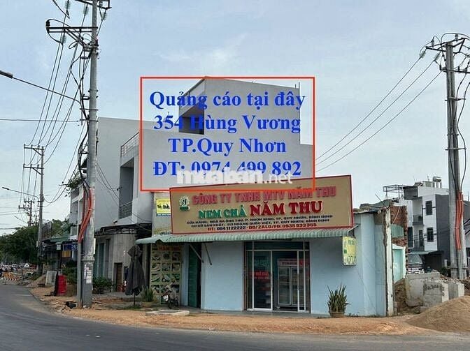 Mũi tàu ngã 3 ông Thọ - cho thuê vị trí gắn biển quảng cáo