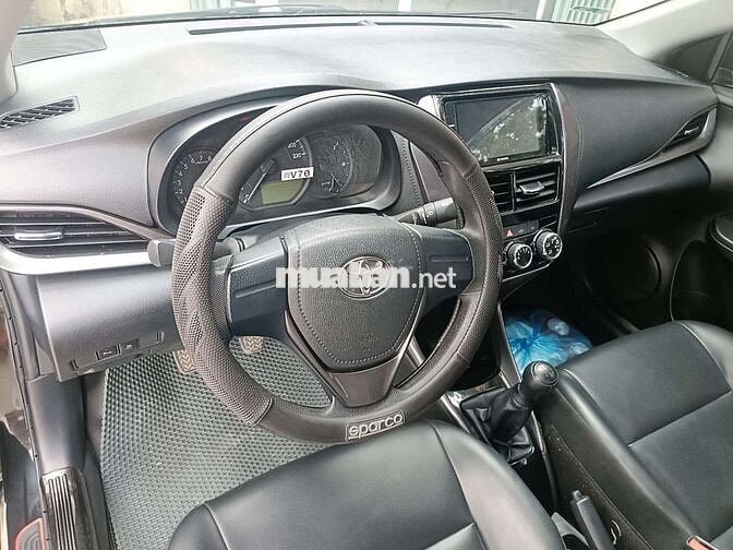 Toyota Vios 2021 Số sàn 80000 km Đen